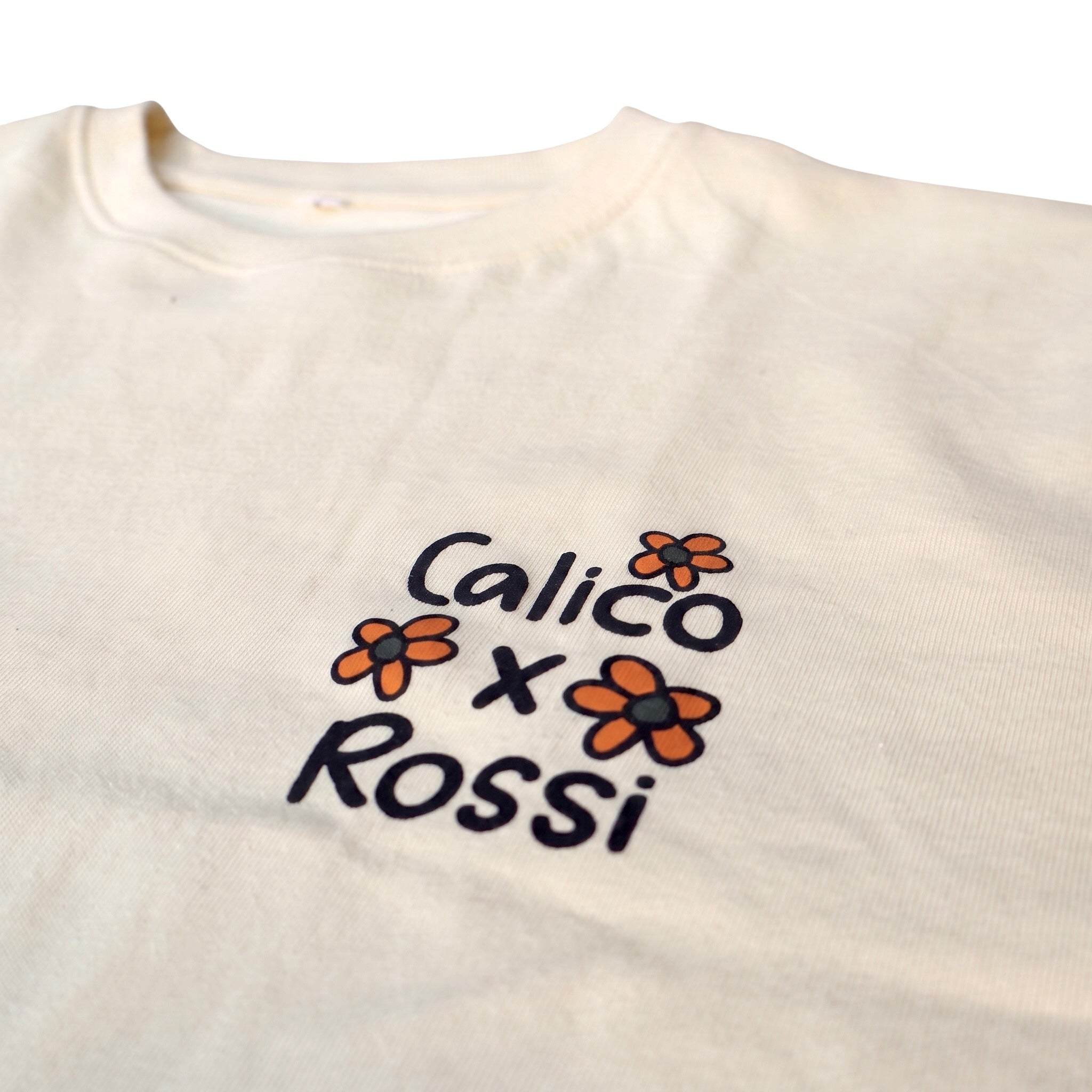 Calico x Rossi Tee - Cream
