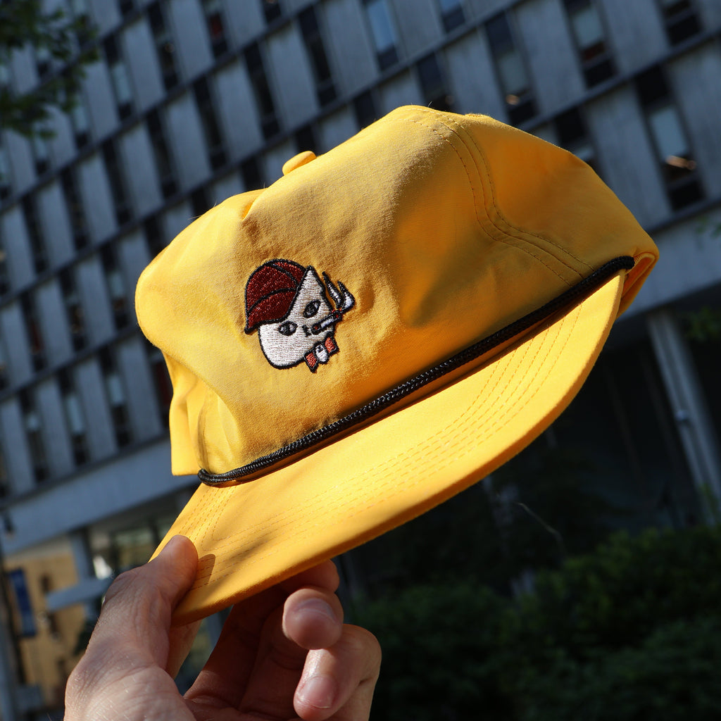 Cool Cat Nylon Snapback - Marigold