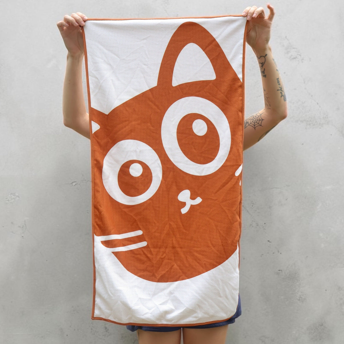 Calico Caddie Towel - Rust