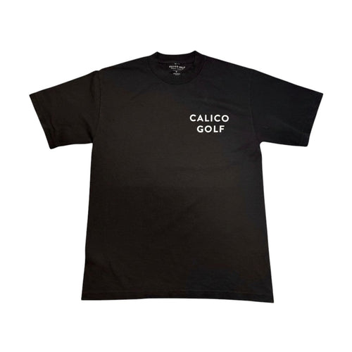 Calico Golf Club Essentials T-Shirt - Black