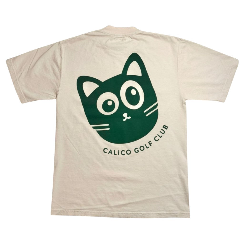 Calico Golf Club Essentials T-Shirt - Cream